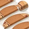 Itsekiinnittyvät porrasmatot 15 kpl beige 65x21x4 cm
