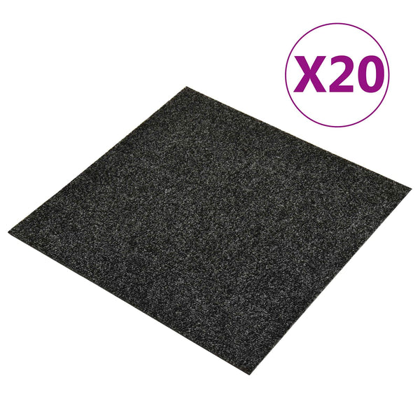 Matto Musta 50 x 50 cm 20 kpl Bitumi