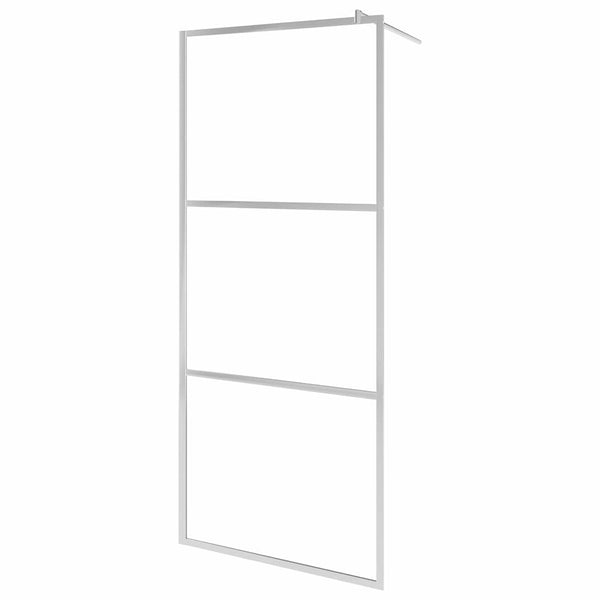 Walk-in suihkun seinäke kirkas ESG-lasi 100x195 cm