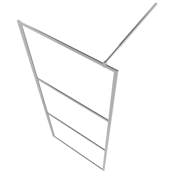 Walk-in suihkun seinäke kirkas ESG-lasi 100x195 cm