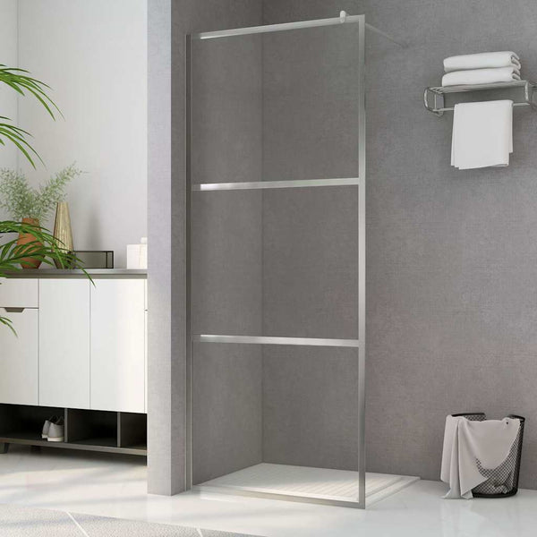 Walk-in suihkun seinäke kirkas ESG-lasi 100x195 cm
