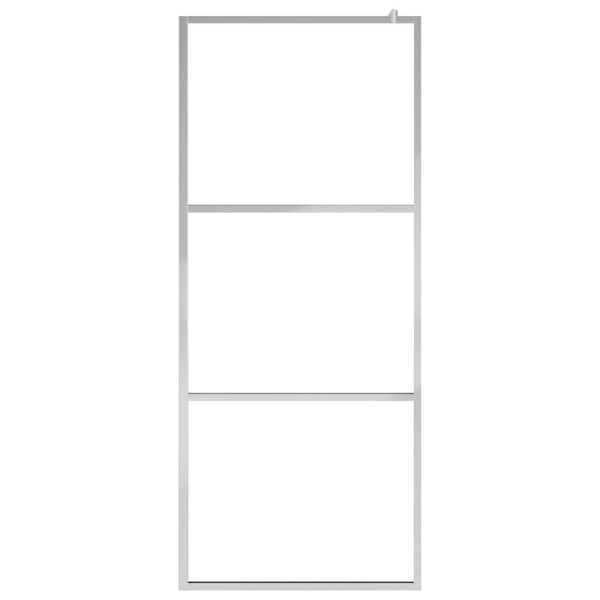 Walk-in suihkun seinäke kirkas ESG-lasi 115x195 cm