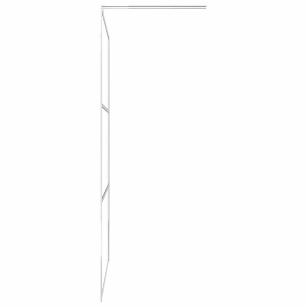 Walk-in suihkun seinäke huurrutettu ESG-lasi 80x195 cm