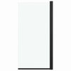 Suihkuseinä ESG 68x130 cm musta