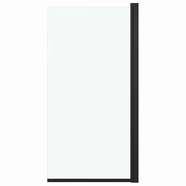 Suihkuseinä ESG 68x130 cm musta