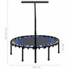 Fitness trampoliini kahvalla 102 cm