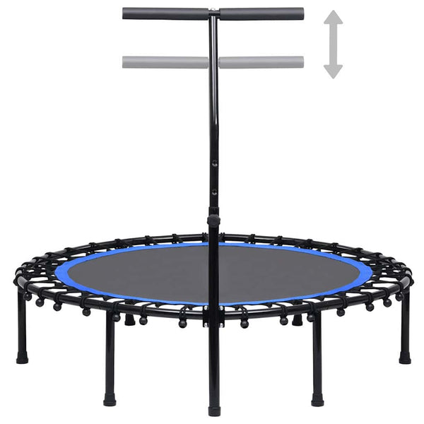 Fitness trampoliini kahvalla 122 cm