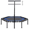 Fitness trampoliini kahvalla 122 cm
