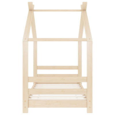 Lasten sängynrunko Kamilah 70x140cm (mänty)