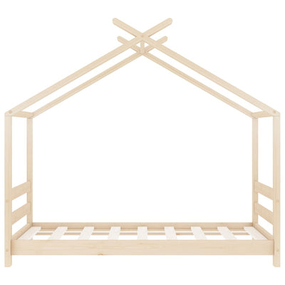 Lasten sängynrunko Kamilah 70x140cm (mänty)