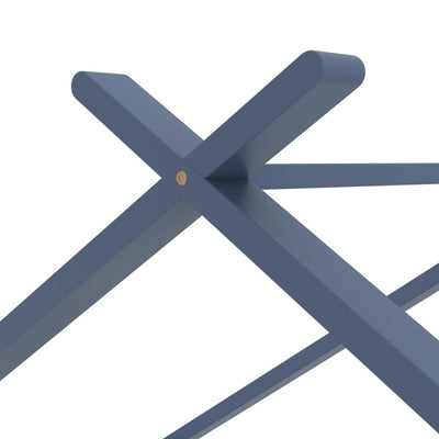 Harmaa lasten sängynrunko Kamilah 90x200cm (mänty)