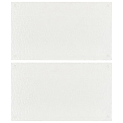 Läpinäkyvä leikkuulaudat Narcissa (2 kpl kuplakuvio karkaistu lasi)