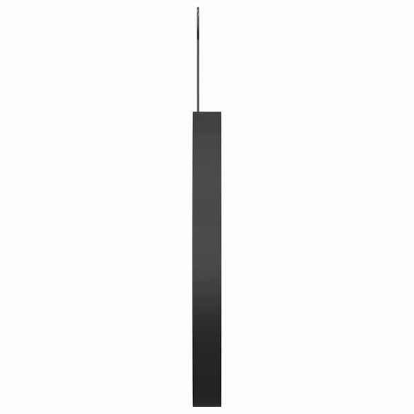 Riippuva peili koukulla 30 cm musta