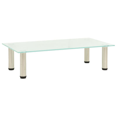 TV-taso himmeä 60x35x17 cm karkaistu lasi