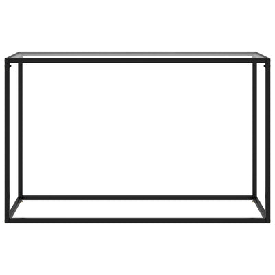 Läpinäkyvä konsolipöytä Lakiss 120x35x75cm (karkaistu lasi)