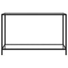 Konsolipöytä läpinäkyvä 120x35x75 cm karkaistu lasi