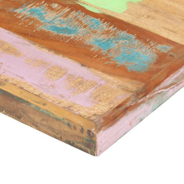 Ruokapöytä I-muotoisilla jaloilla 160x80x77 cm kierrätetty puu