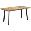 Ruokapöytä V-muotoisilla jaloilla 180x90x77 cm kierrätetty puu