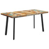 Ruokapöytä V-muotoisilla jaloilla 180x90x77 cm kierrätetty puu