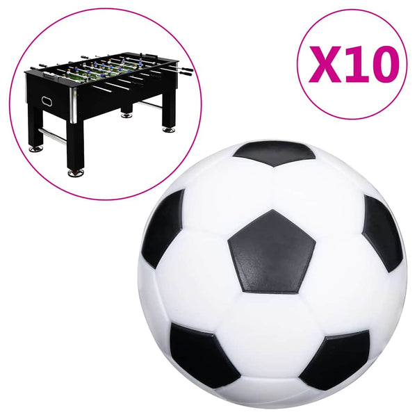 Pöytäjalkapallon pallot 10 kpl 32 mm ABS