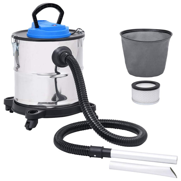 Ruostumaton teräs tuhkaimuri Lucheria 1200 W 20 L (hepa suodattimella)