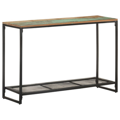 Konsolipöytä 110x35x75 cm kierrätetty täyspuu