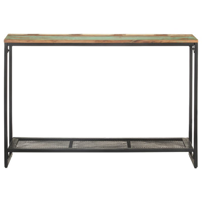 Konsolipöytä 110x35x75 cm kierrätetty täyspuu