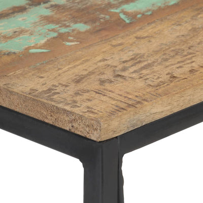 Konsolipöytä 110x35x75 cm kierrätetty täyspuu
