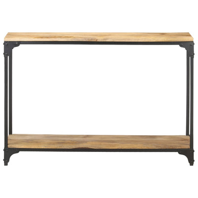 Konsolipöytä 110x30x75 cm täysi mangopuu