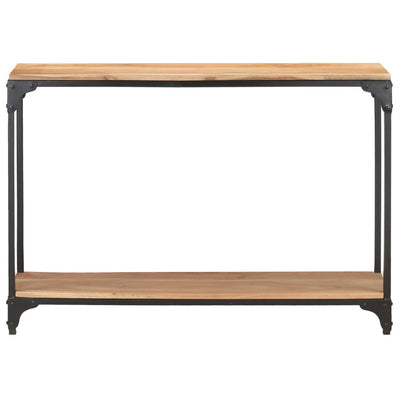 Konsolipöytä 110x30x75 cm täysi akaasiapuu