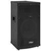 Passiiviset Hi-Fi-lavakaiuttimet 1000 W musta 37x37x64 cm