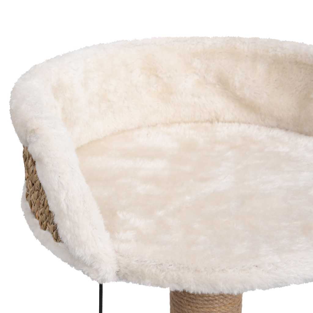 Kissan kiipeilypuu raapimispylväällä Hyrum 49cm (meriheinä)