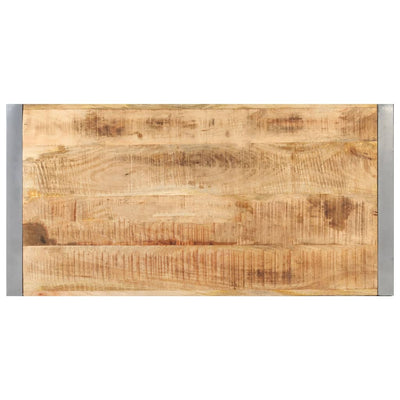 Sohvapöytä 120x60x40 cm karkea mangopuu