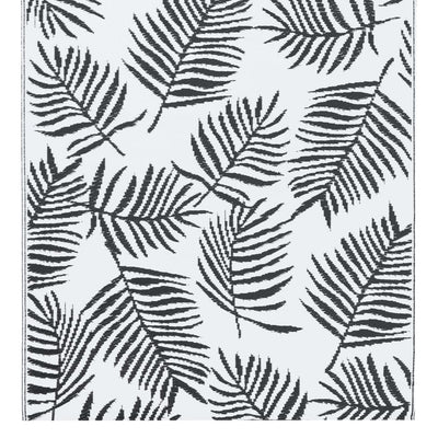 Mustavalkoinen ulkomatto Marianovici 120x180cm (pp)