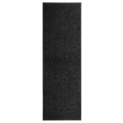 Ovimatto pestävä musta 60x180 cm