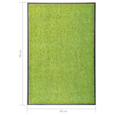 Ovimatto pestävä vihreä 60x90 cm