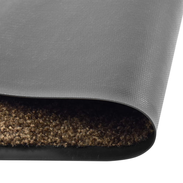 Ruskea ovimatto Chisnar 60x180cm (pestävä)