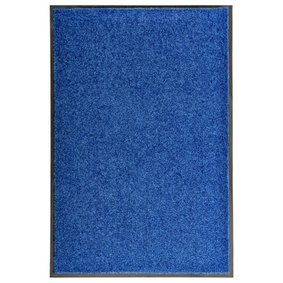 Ovimatto pestävä sininen 60x90 cm