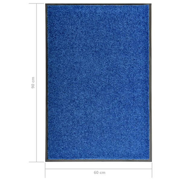 Sininen ovimatto Chisnar 60x90cm (pestävä)