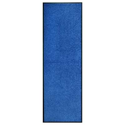 Ovimatto pestävä sininen 60x180 cm