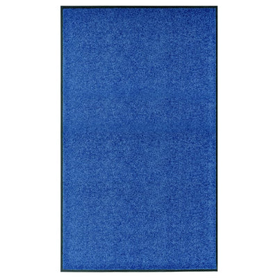 Ovimatto pestävä sininen 90x150 cm