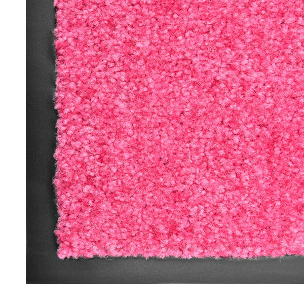 Pinkki ovimatto pestävä Chisnar 60x90cm