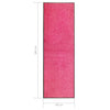 Pinkki ovimatto Chisnar 60x180cm (pestävä)