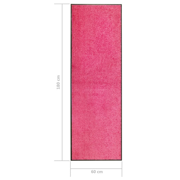 Pinkki ovimatto Chisnar 60x180cm (pestävä)
