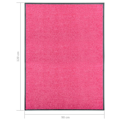 Pinkki ovimatto Chisnar 90x120cm (pestävä)