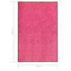 Pinkki ovimatto Chisnar 120x180cm (pestävä)