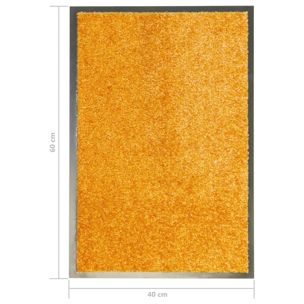 Oranssi ovimatto Chisnar 40x60cm (pestävä)