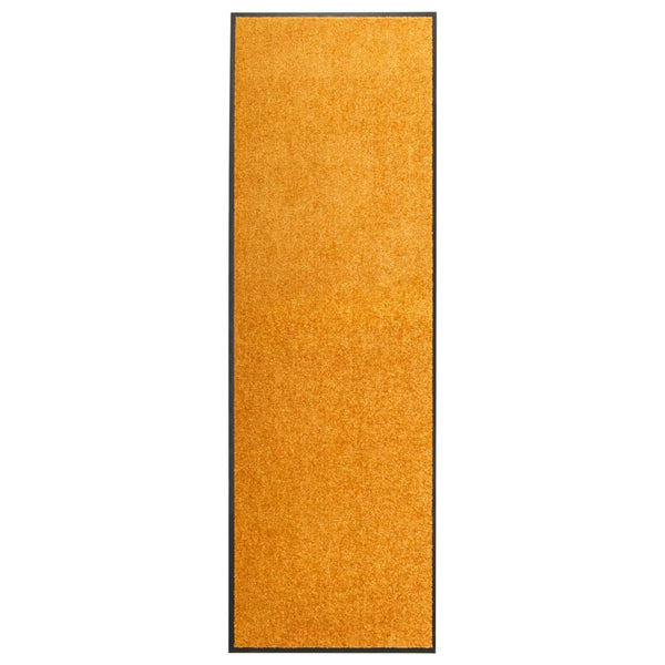 Oranssi ovimatto pestävä Chisnar 60x180cm