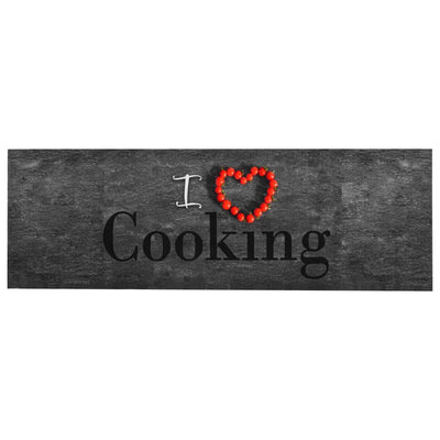 Keittiön pestävä lattiamatto Cooking 60x180 cm