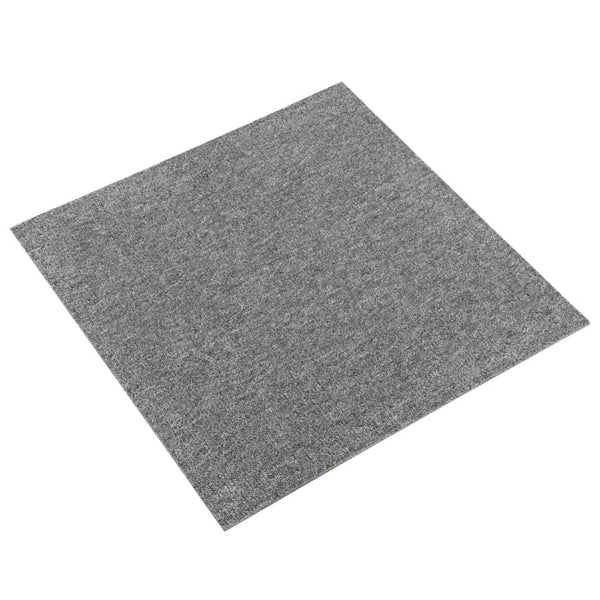 Matto 20 kpl Harmaa 50 x 50 cm 100% polypropeeni